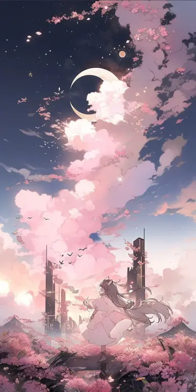 Wallpaper Anime Estetis Gambar estetis anime