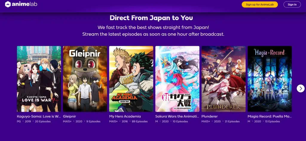 Layanan Streaming Anime Terbaik Gambar berbagai layanan streaming anime terbaik