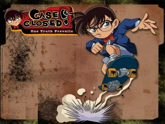 Conan memecahkan misteri dengan kecerdikannya Gambar Conan Edogawa memecahkan kasus