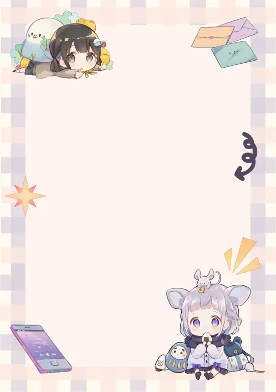 Template Jadwal Anime Polosan Modern Contoh template jadwal anime polosan dengan desain modern dan estetis