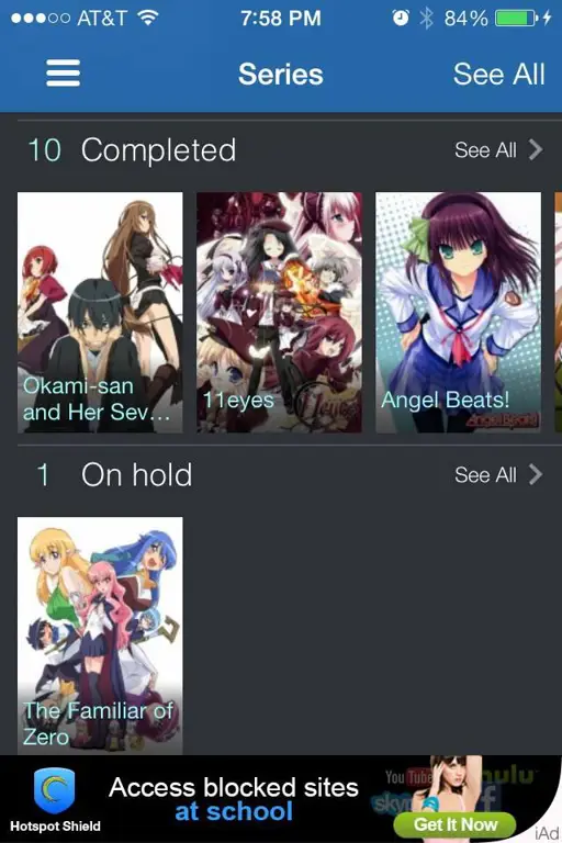 Aplikasi Penjadwal Anime Gambar contoh aplikasi penjadwalan anime Jepang