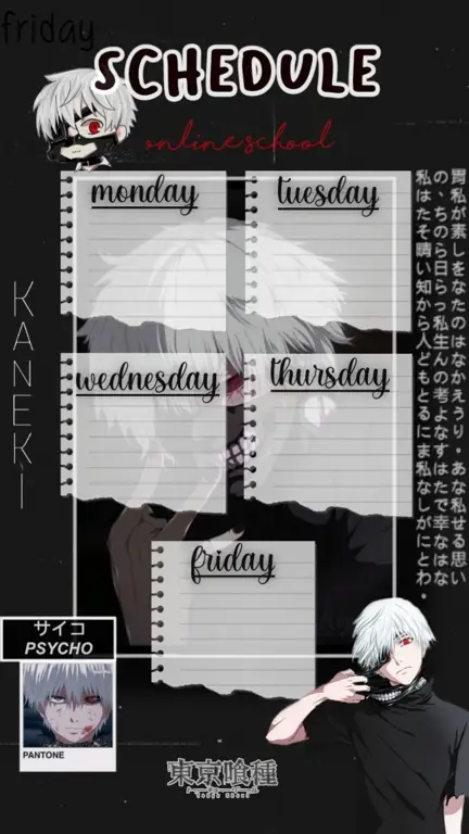 Template Jadwal Anime: Pastikan Kamu Gak Ketinggalan Episode!