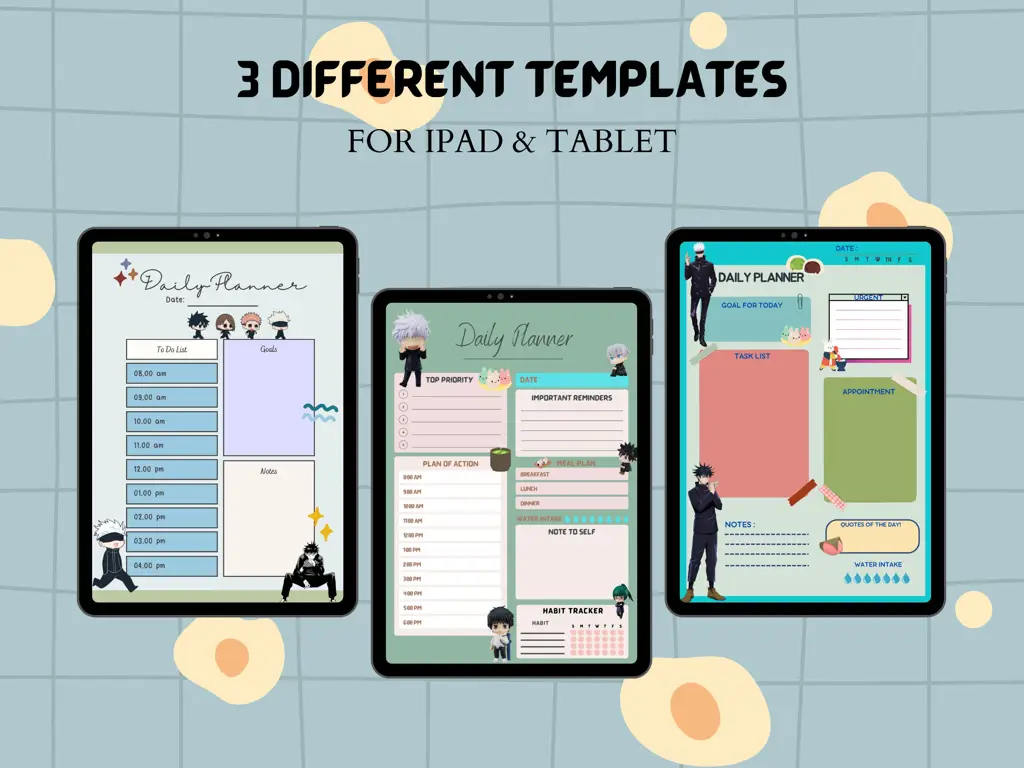 Template Jadwal Anime Manual: Kreatif dan Personal Contoh template jadwal anime yang bisa dicetak