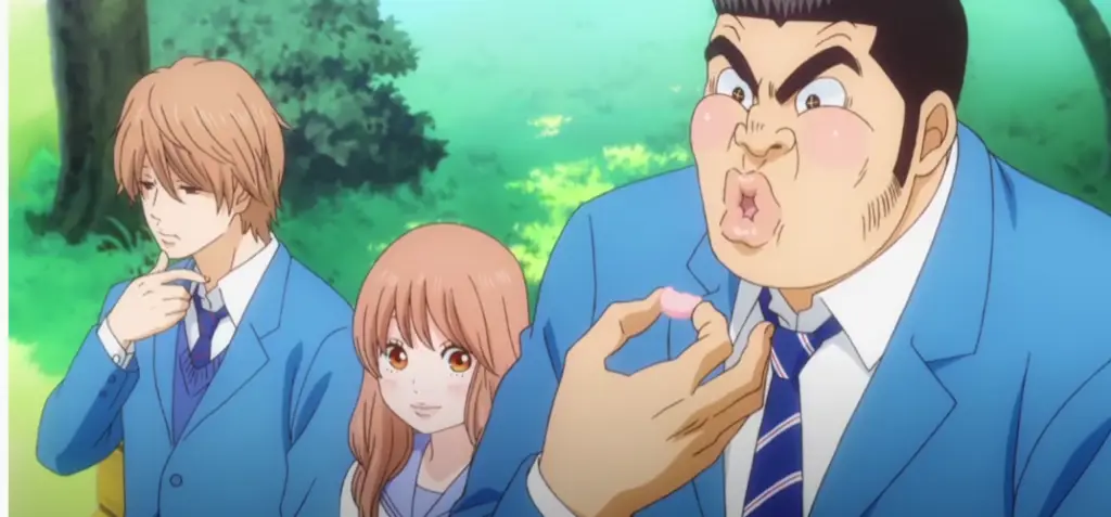 Menikmati Anime Bersama Teman Gambar orang-orang menonton anime bersama